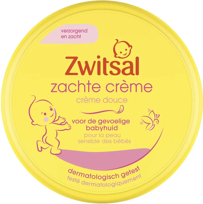 Zachte Creme Baby - Huidvriendelijke PH - 200 ml de Zwitsal – photo produit