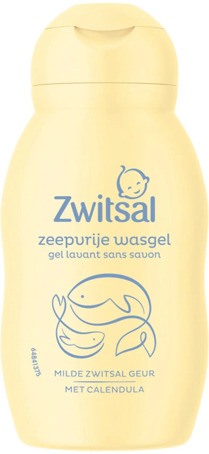 Zeepvrije Wasgel 75 ml de Zwitsal – photo produit