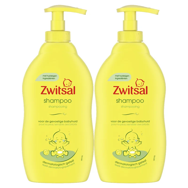 Zwitsal Shampoo - 2x 400 ml von Zwitsal – Produktfoto