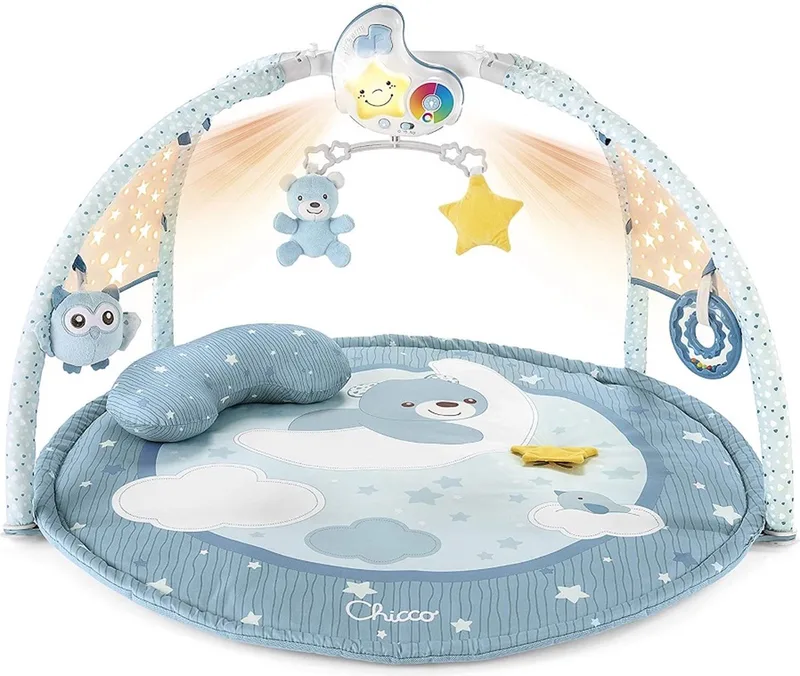 Baby Gym kleurenplezier van Chicco in Blauw – productfoto