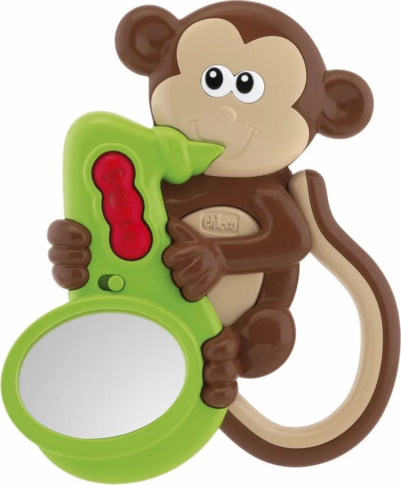 Chicco 72372-00 Rammelaar Aap van Chicco in Bruin – productfoto