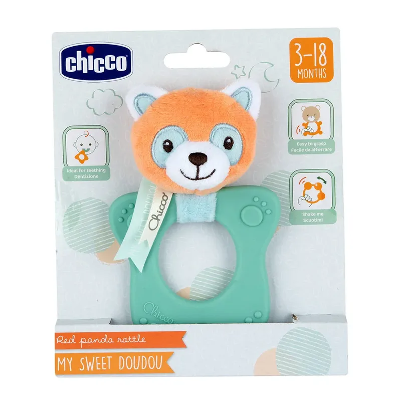 Panda-rammelaar van Chicco – productfoto 2 van 3