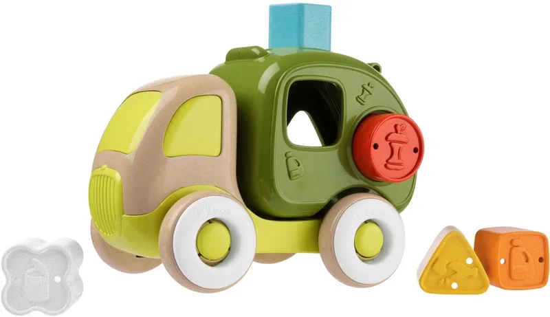 Vuilniswagen Vormenstoof (10-36M) van Chicco in Meerkleurig – productfoto