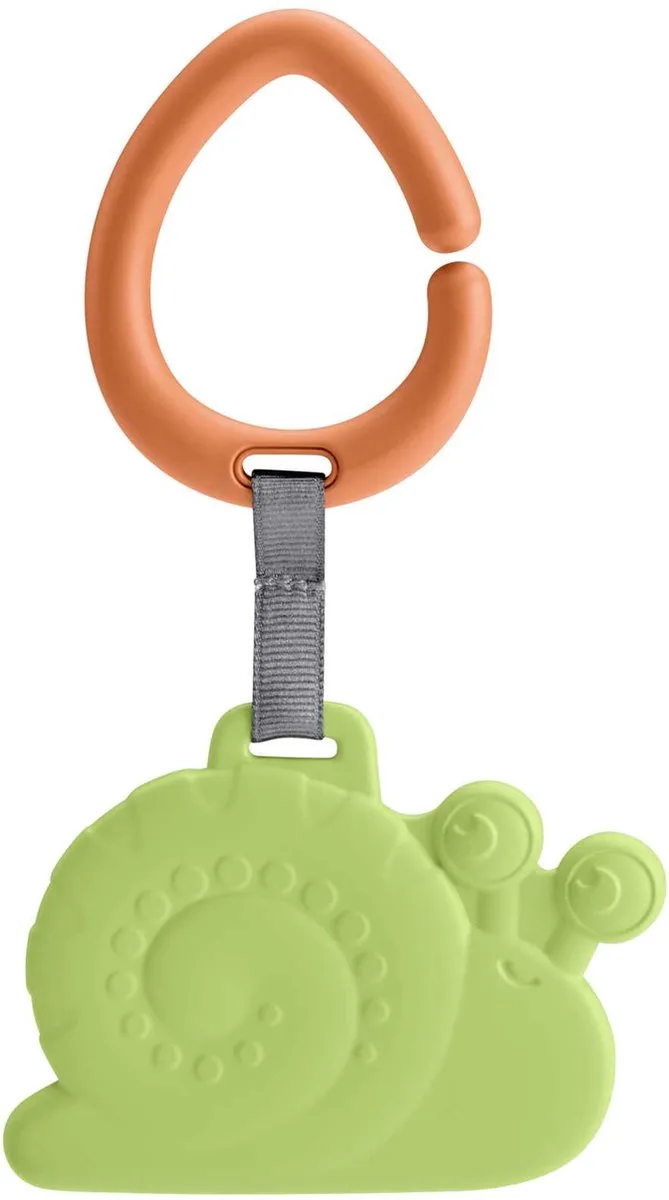 animal teether - bijtring slak van Fisher-Price in Blauw – productfoto