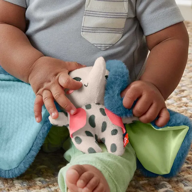 Een en al oor - Knuffeldoekje van Fisher-Price in Meerkleurig – productfoto 4 van 5
