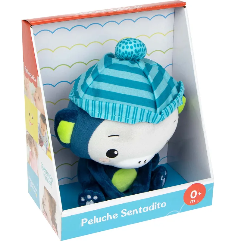 Knuffel Fisher Price Aap 20cm van Fisher-Price in Meerkleurig – productfoto 4 van 4