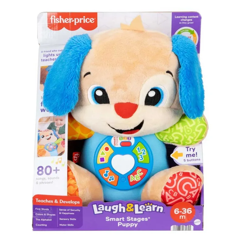 Peluche Chiot Rires Et Apprentissages de Fisher-Price – photo produit 4 sur 5