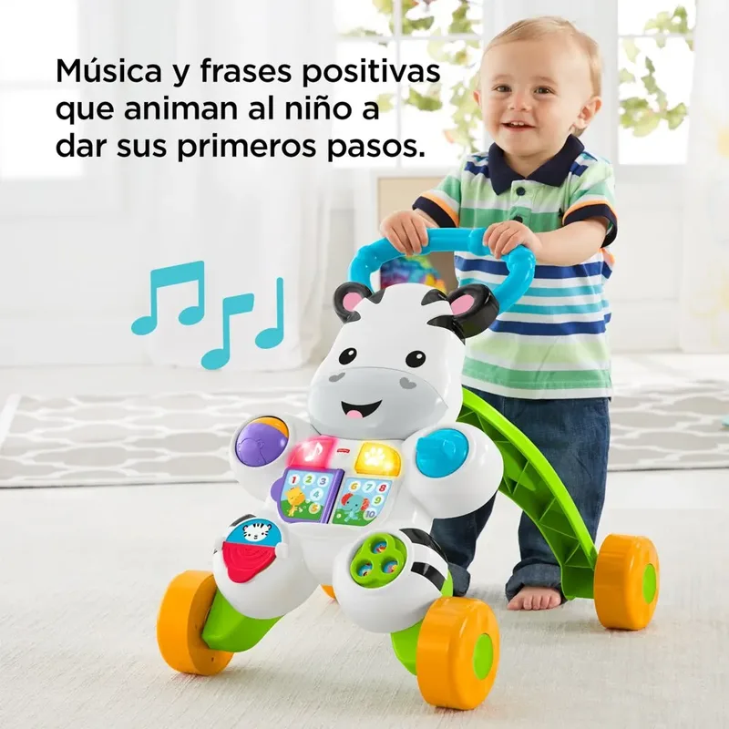 Leer Met Mij Zebra Loopwagen från Fisher-Price – produktbild 2 av 6