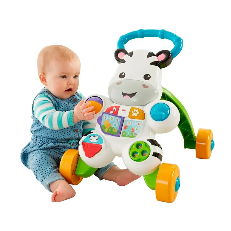 Loopwagen - Leer samen met mij Zebra Walker van Fisher-Price – productfoto 4 van 4