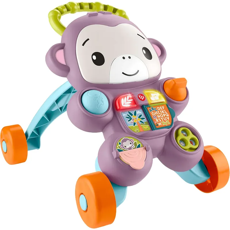 Singe Parleur Rit Et Apprend Déambulateur de Fisher-Price – photo produit