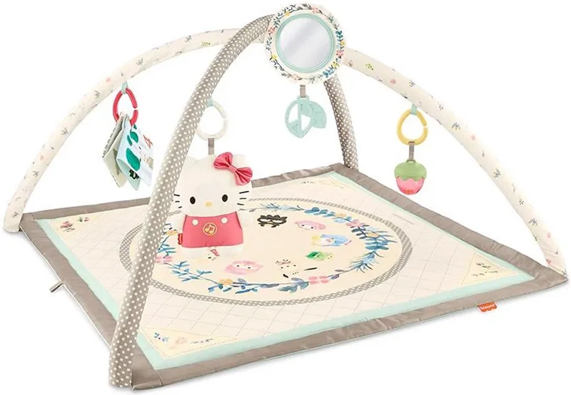 Sanrio Kitty Baby Gym - Baby speelmat - Babygym fra Fisher-Price i Flerfarvet – produktbillede