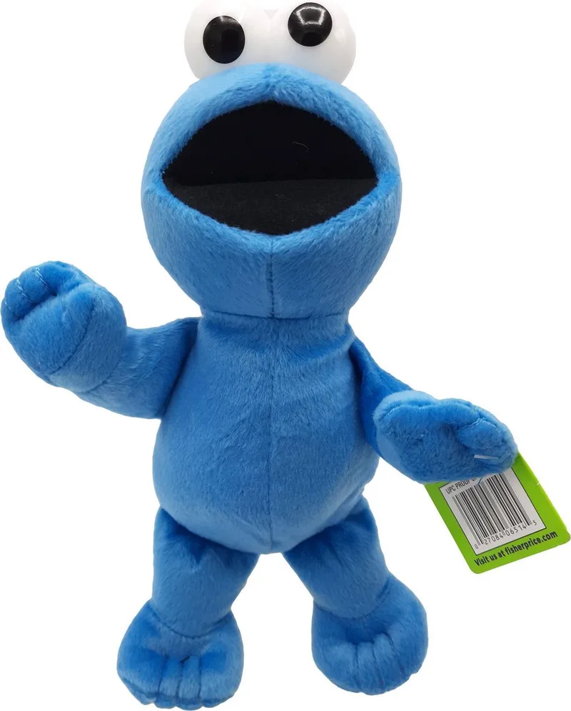 Sesamstraat - Knuffel - Cookie Monster - Pluche von Fisher-Price in Koekiemonster – Produktfoto