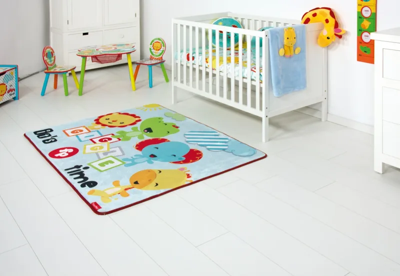 speelkleed tapijt voor de kinderkamer - 117 x 157 cm groot - Gemaakt van super zacht materiaal by Fisher-Price in Multicolour – product photo 2 of 2