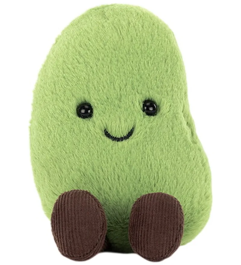 Knuffel - 13x6 cm - Amuseables Soyella Edamame Boon de Jellycat – photo produit