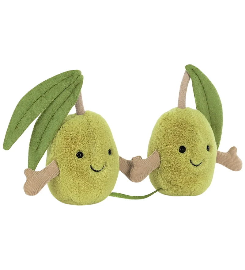 Knuffel - 14x18 cm - Amuseables Paar olijven by Jellycat – product photo