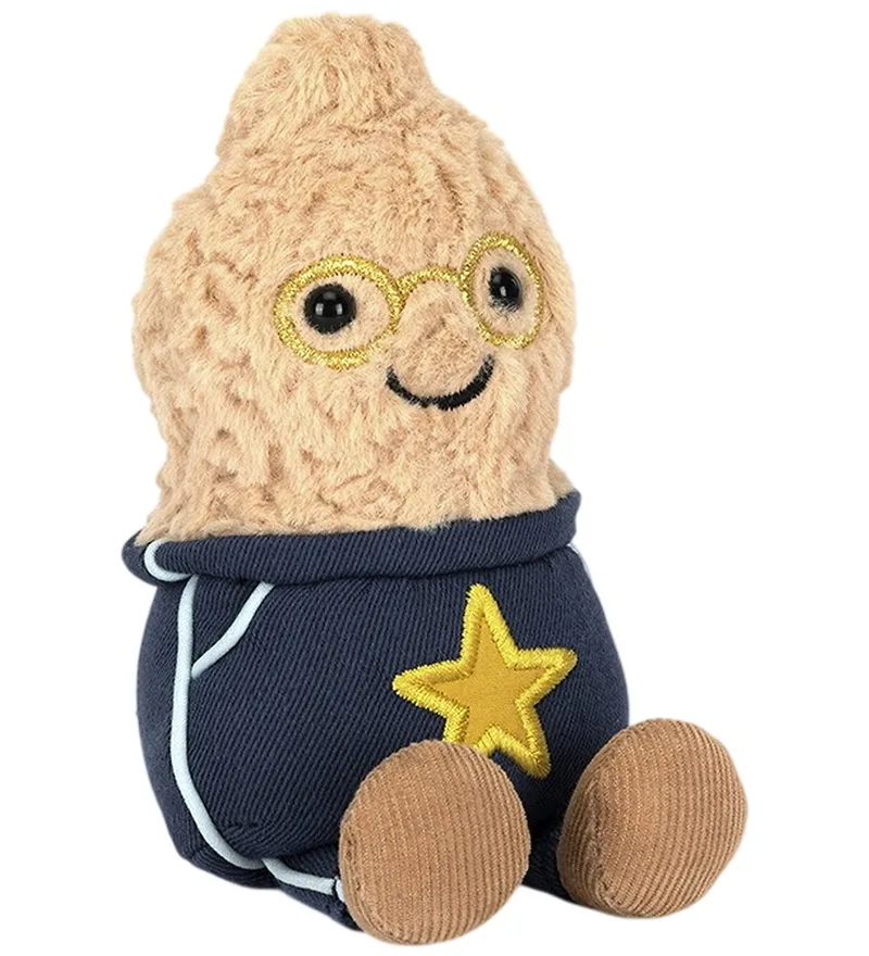 Knuffel - 15x7 cm - Amuseables Pinda Star Studentenoutf by Jellycat – product photo