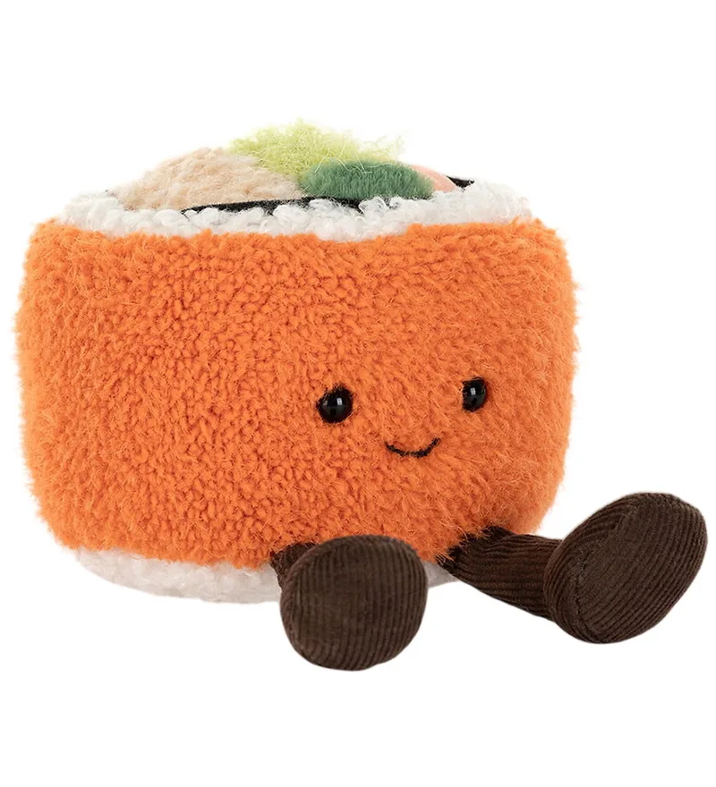 Knuffel - 9x9 cm - Amuseables Codhi Californian Roll by Jellycat – product photo