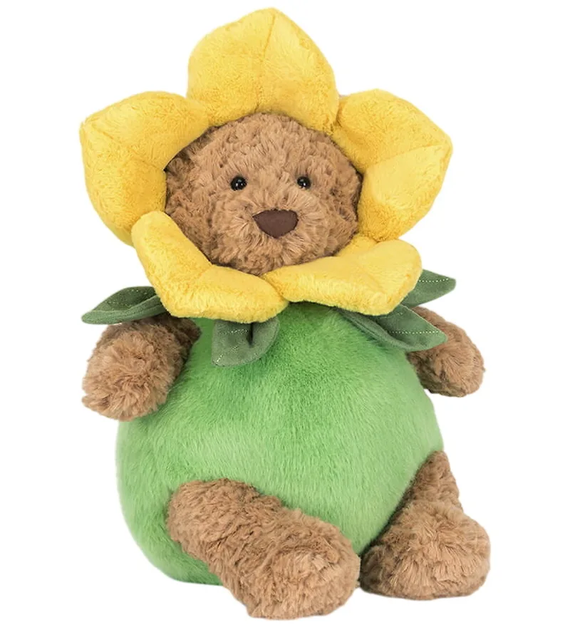Knuffel - Medium+ - 26x15 cm - Bartholomew Bear Narcis de Jellycat – photo produit