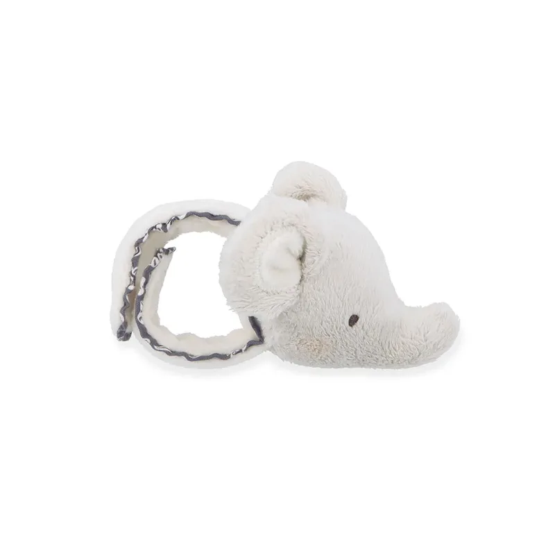 Geluidsarmband & Pantoffels Olifant Knuffel de Kaloo – photo produit 2 sur 6