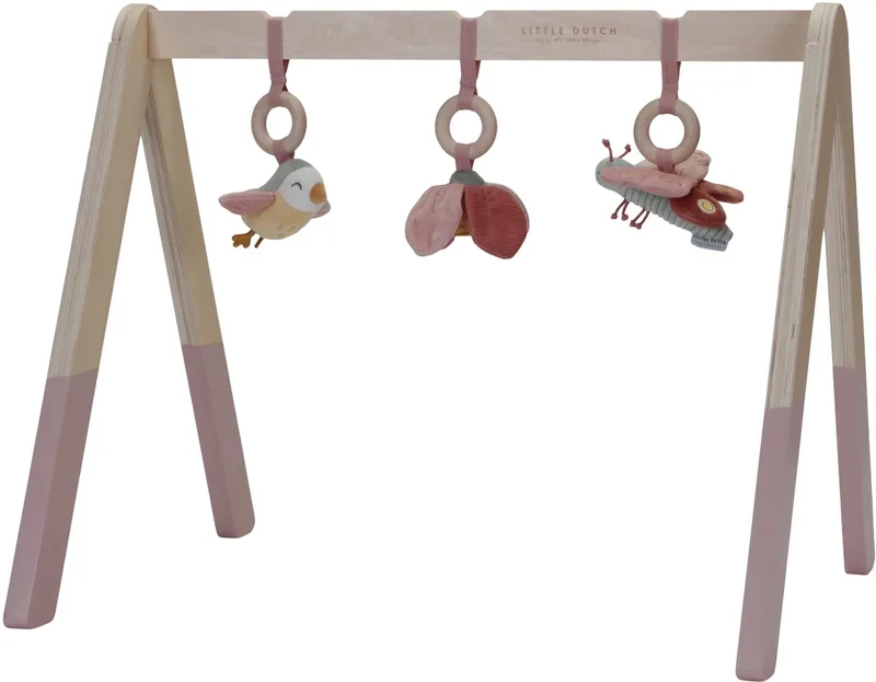 Babygym - Flowers & Butterflies de Little Dutch en Rose – photo produit