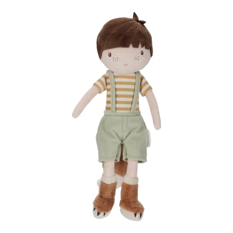 Knuffelpop Forest Friend Sam von Little Dutch in Braun – Produktfoto 4 von 4