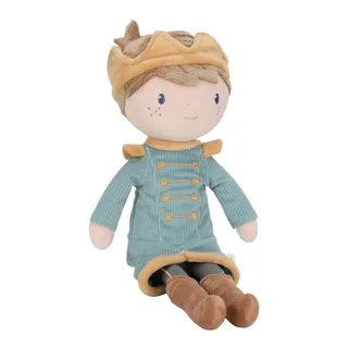 Knuffelpop – Prins Jim – 35 cm fra Little Dutch i Grøn – produktbillede 2 af 2