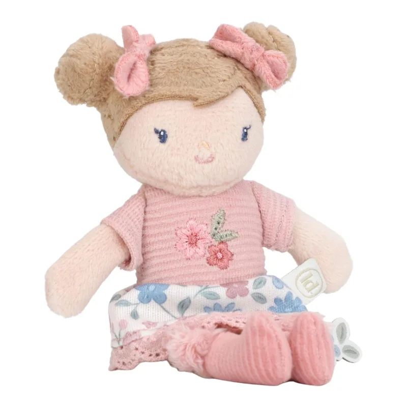 Knuffelpop - Rosa - 10 cm fra Little Dutch i Lyserød – produktbillede 2 af 2