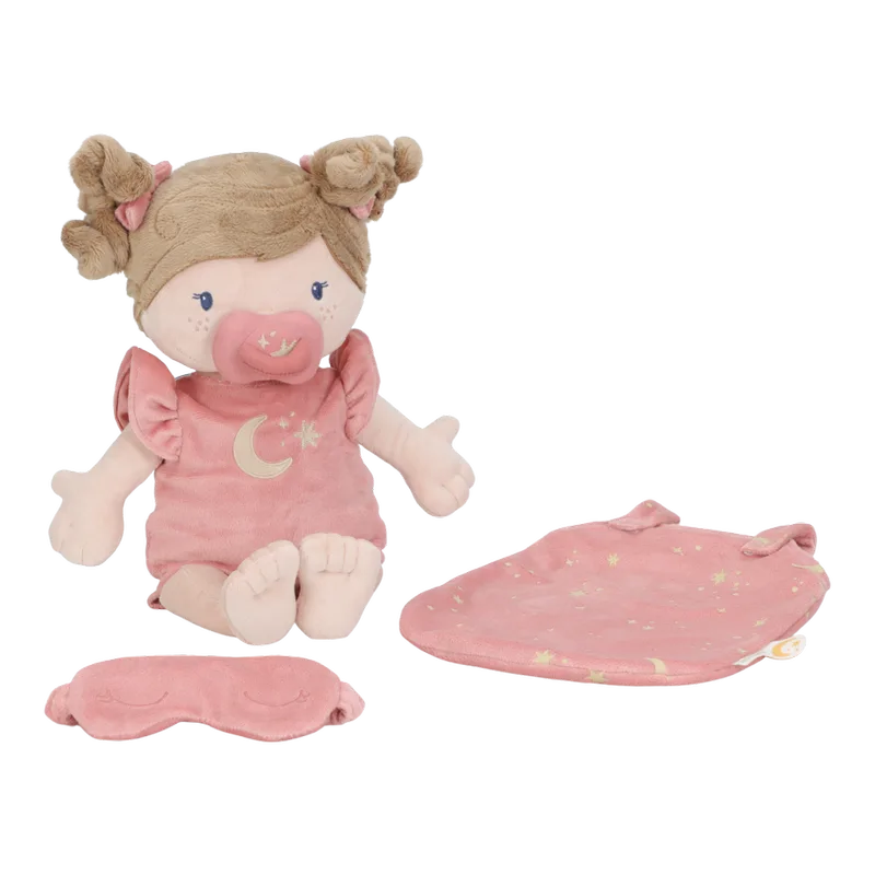 Knuffelpop Rosa – 40 cm fra Little Dutch i Lyserød – produktbillede 2 af 2