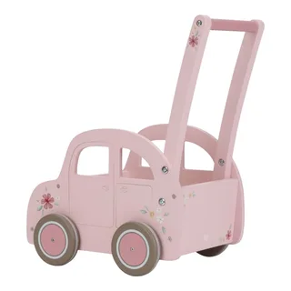 Loopwagen - Roze van Little Dutch in Roze – productfoto 3 van 4
