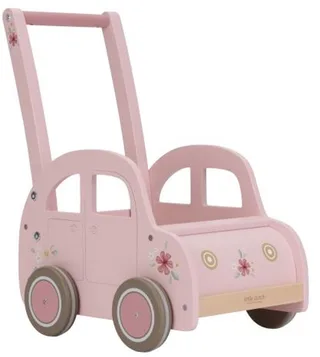 Loopwagen - Roze van Little Dutch in Roze – productfoto 1 van 4