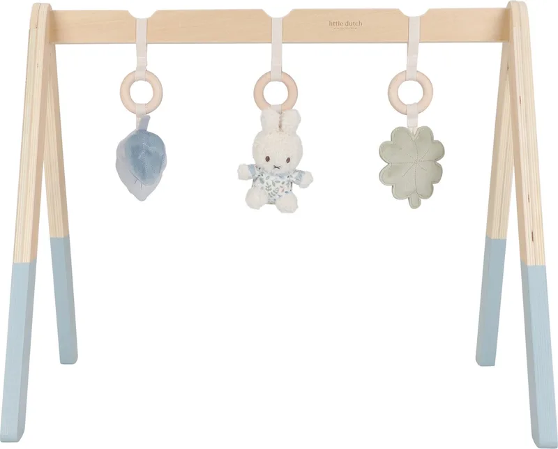 Nijntje x Little Dutch Babygym - Lucky Leaves van Little Dutch in Blauw – productfoto