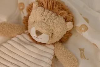 Safari Friends Knuffeldoekje Leeuw de Little Dutch en Beige – photo produit 4 sur 4