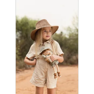 Safari Friends Knuffelpop Jim de Little Dutch en Vert – photo produit 4 sur 4