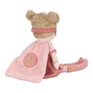 Superhero Knuffelpop Rosa - 35 cm fra Little Dutch i Lyserød – produktbillede 4 af 4